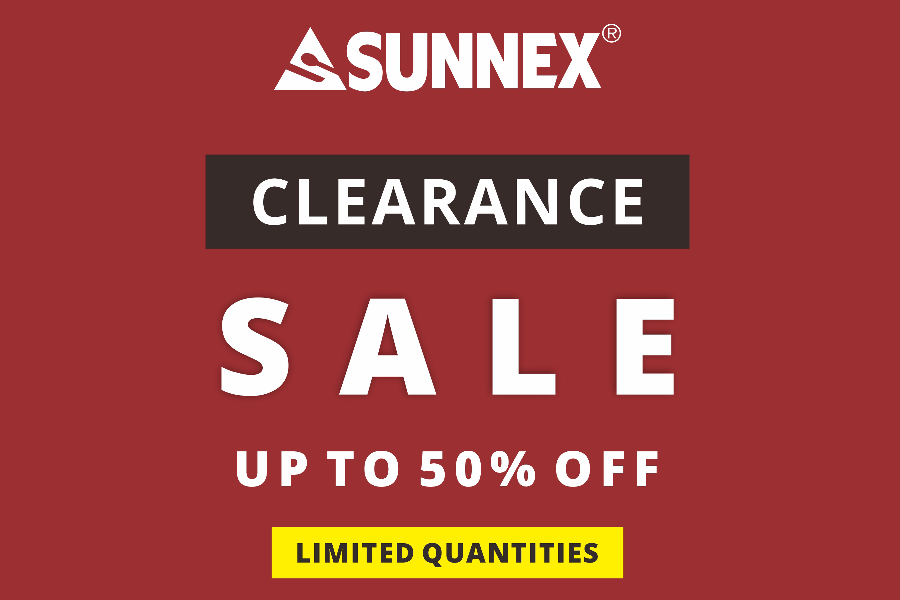 Sunnex क्लिअरन्स विक्री