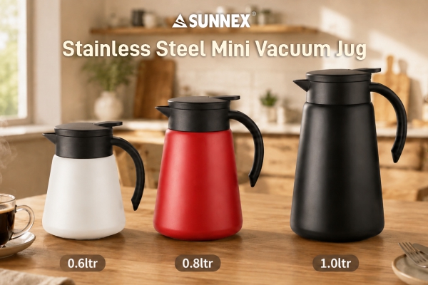 SUNNEX नवीन मिनी व्हॅक्यूम जग